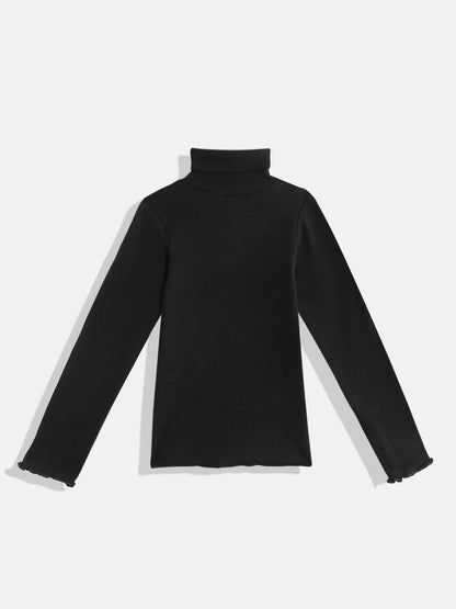 Coolbee Store Kids Girls Top - Black (KGAW5TOP2) – back view