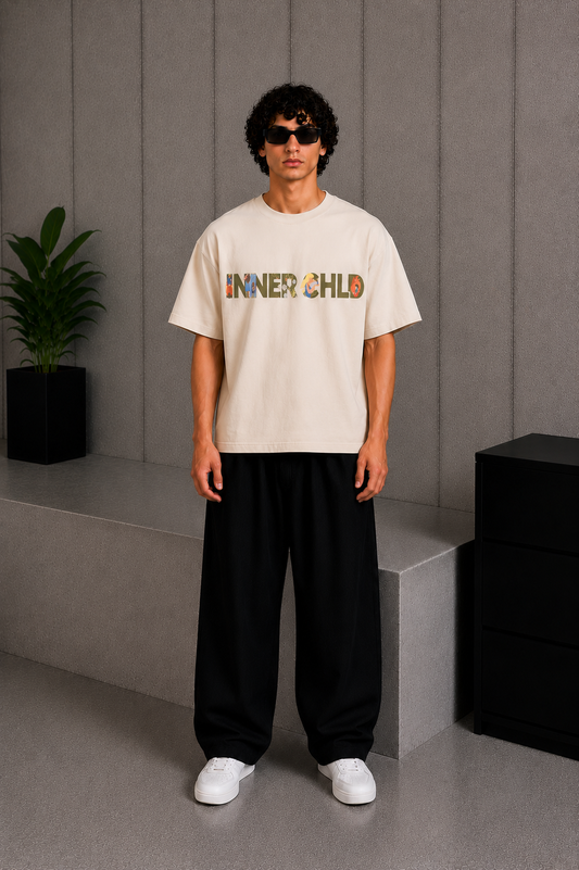 Inner Child Tee Beige