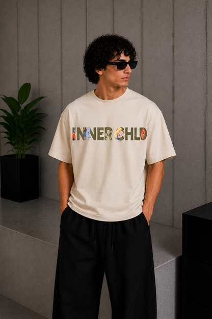 Inner Child Tee Beige