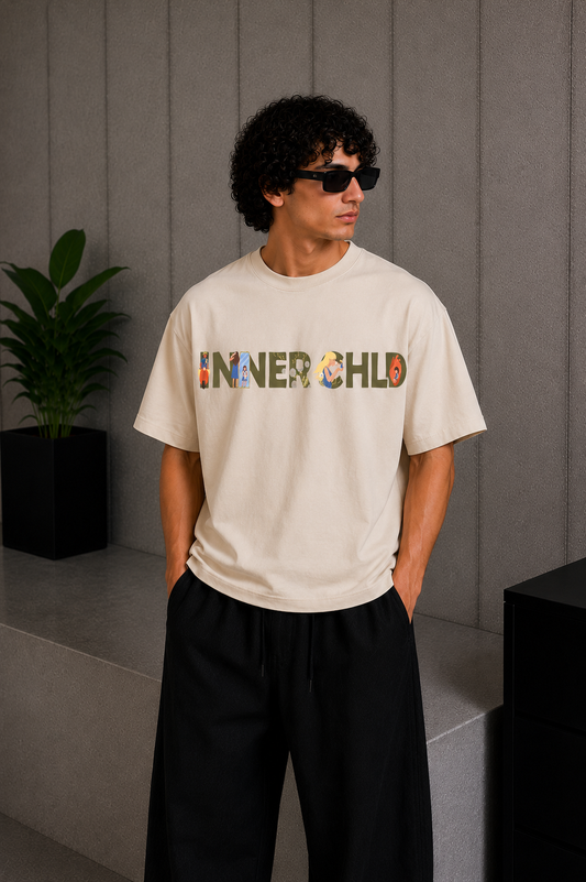 Inner Child Tee Beige
