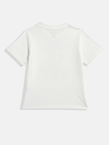 Coolbee Store Kids Girls T-Shirt - White (KGSSA20) – back view