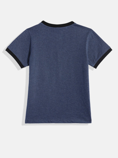 Coolbee Store Kids Boys T-Shirt - Navy (KBSSTR21) – side view