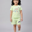 Kids Girls Clothing Set - Green (CS0017)