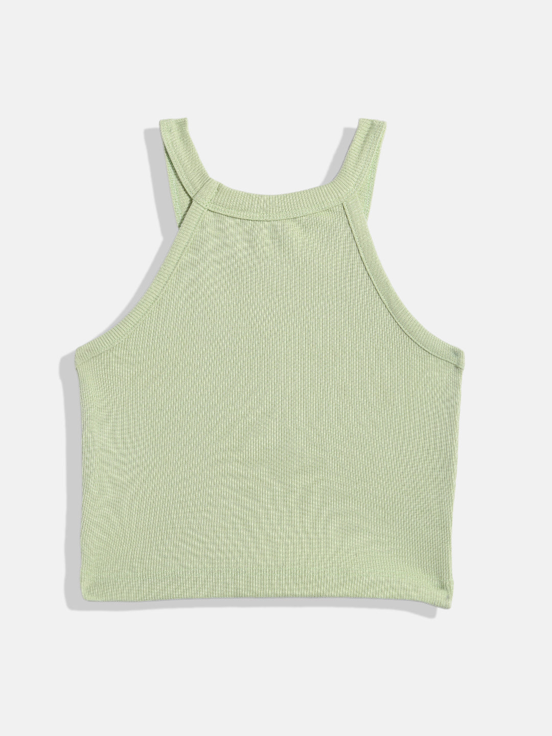 Coolbee Store Kids Girls Top - Sea Green (KG5TOP027) – close-up fabric detail