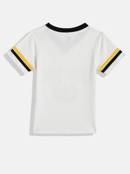 Coolbee Store Kids Boys Clothing Set - Off White (KBSSCS2) – side view