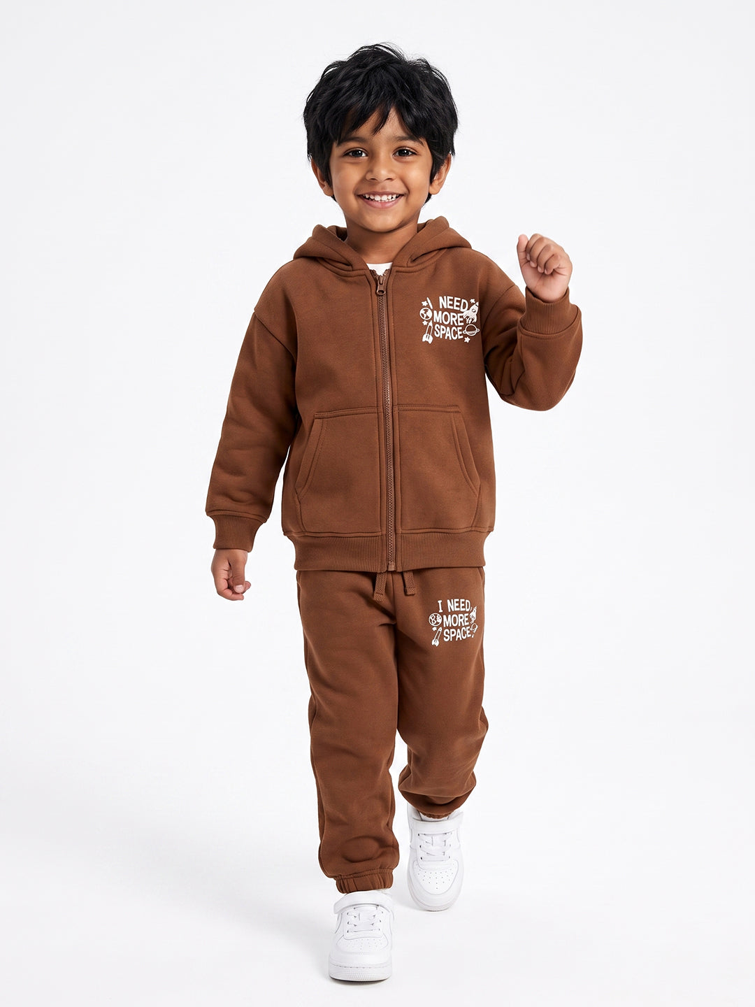 Kids Boys Clothing Set - Brown – Coolbee Store, photo 1 of 6
