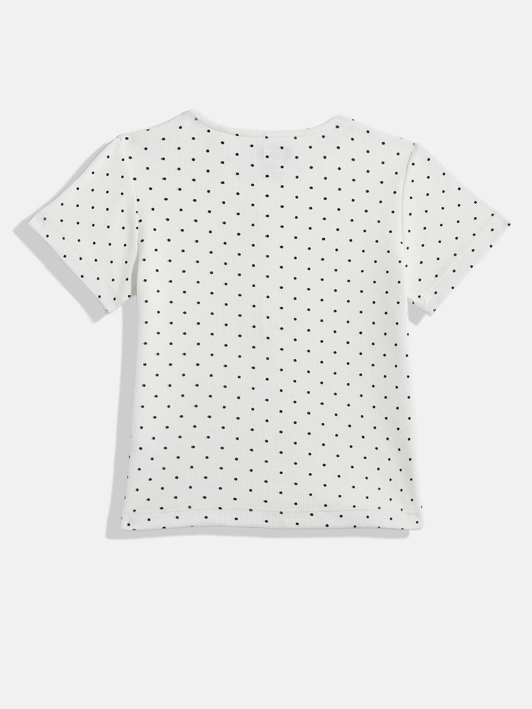 Coolbee Store Kids Girls Top - White (KGSSA50) – back view