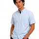 Oxford Casual Half Shirt Blue