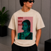Ignore People Tee Beige