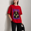 Amplified Chaos Women Tee Red