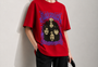Amplified Chaos Women Tee Red