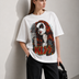 Rock Culture Statement Women Tee White