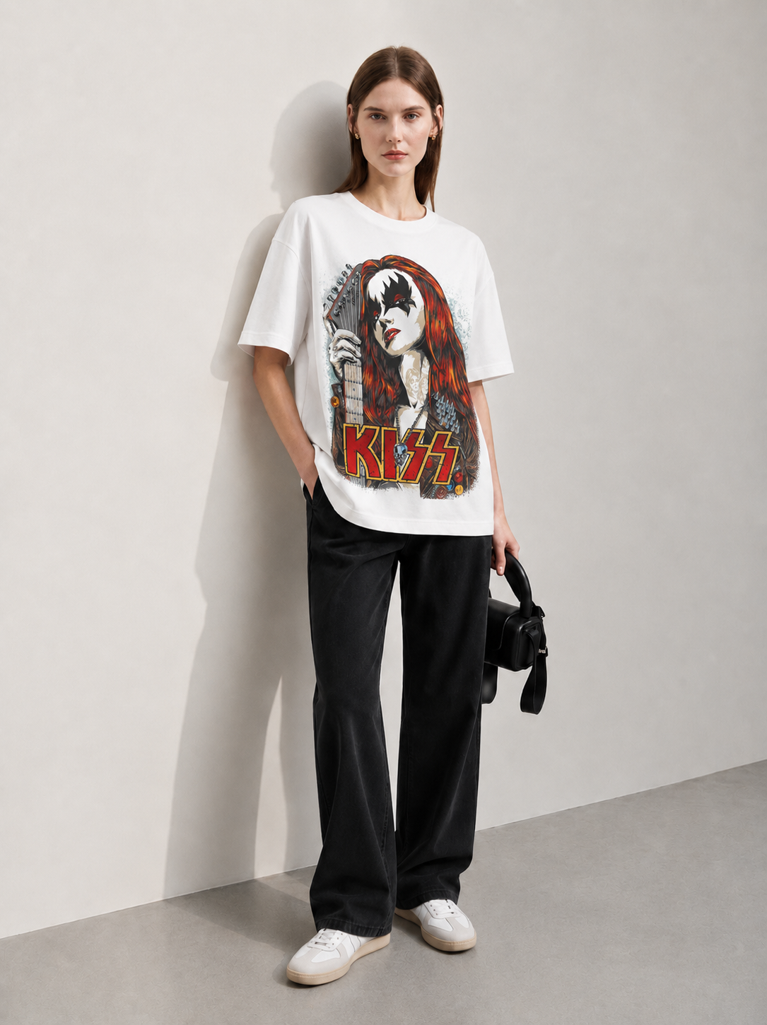 Rock Culture Statement Women Tee White