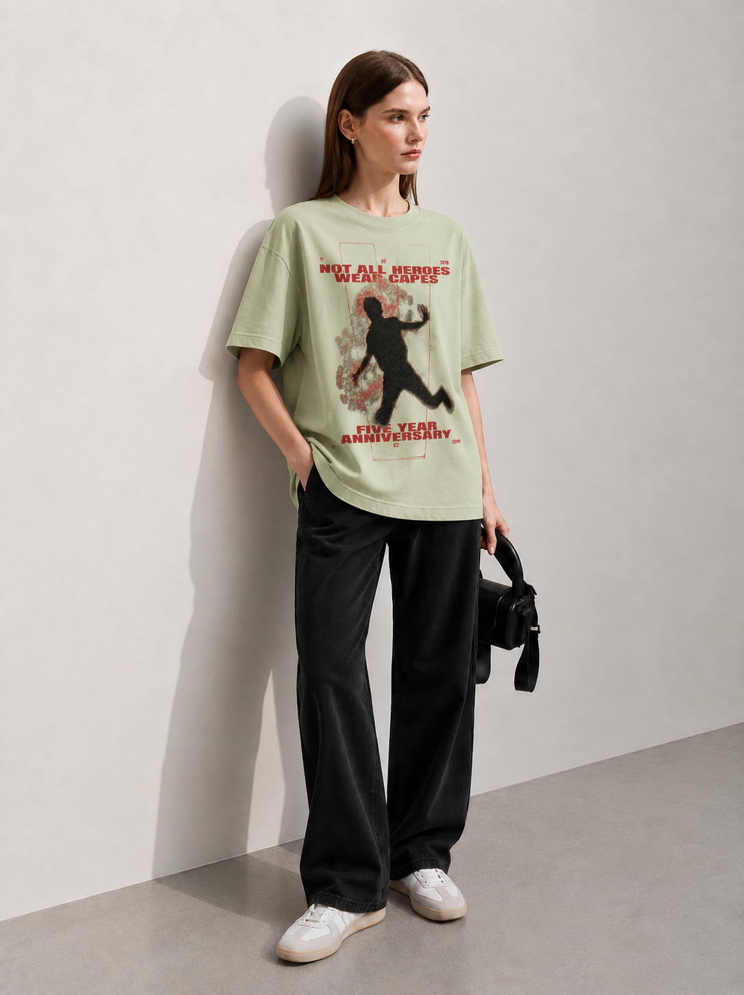 Power Chords Women Tee Green