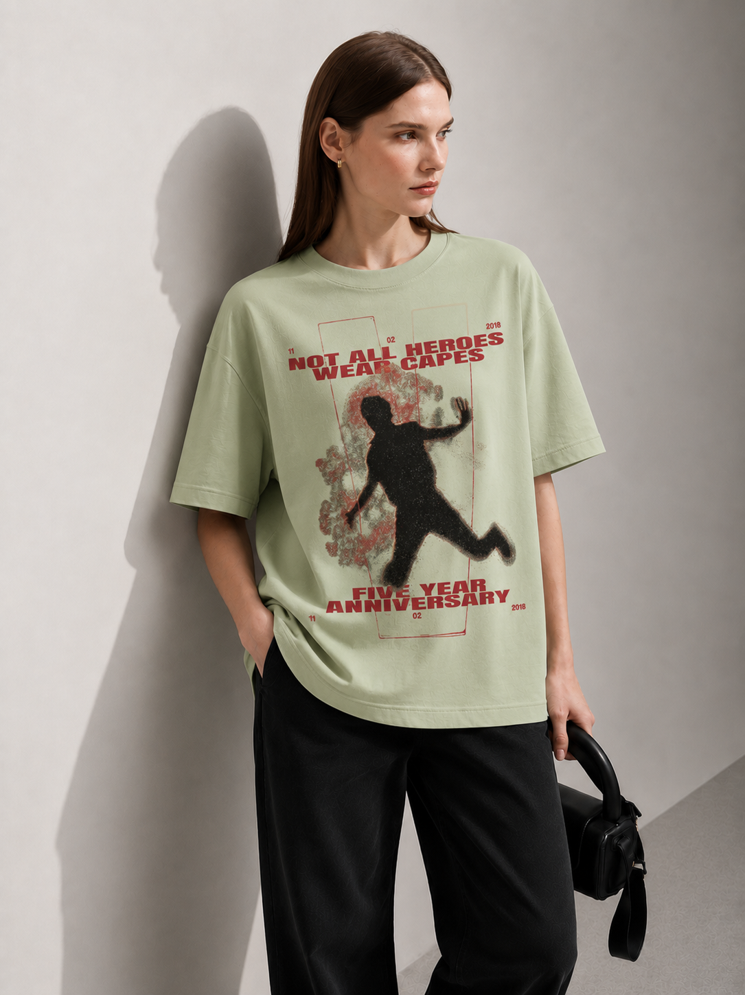 Power Chords Women Tee Green