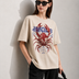 Red Reef Women Tee Beige