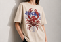 Red Reef Women Tee Beige