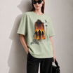 God Inspires Women Tee Green