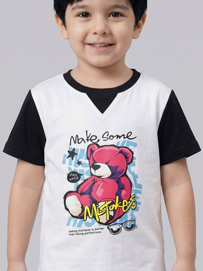 Coolbee Store Kids Boys Clothing Set - Black & White (KBSSTREG3) – side view