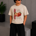 Strawberry Tee Beige
