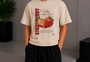 Strawberry Tee Beige