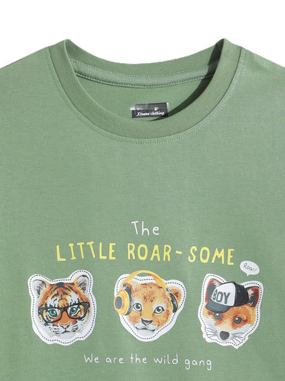 Coolbee Store Kids Boys T-Shirt - Seagreen (KBSS25TR451) – additional view