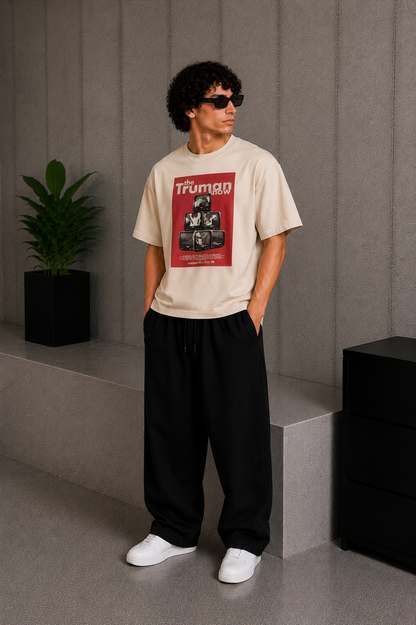 Truman Show Tee Beige