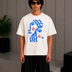 Face Wave Tee White