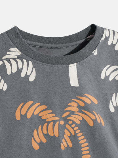 Coolbee Store Kids Boys Clothing Set - Multi (KBAW4COD6) – close-up fabric detail