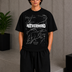Never Mind Tee Black