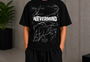 Never Mind Tee Black