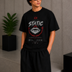 Static Tee Black