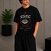 Static Tee Black