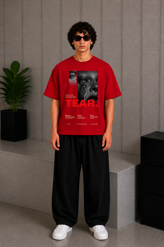 Tear Tee Red