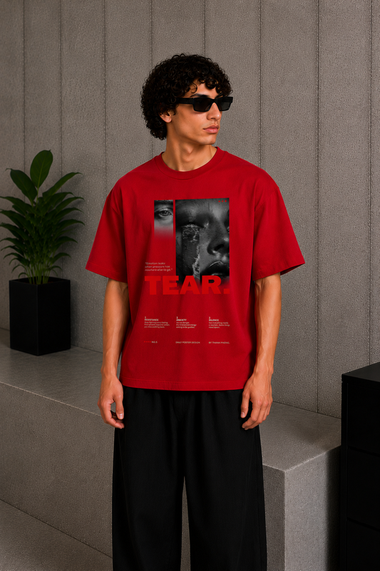 Tear Tee Red