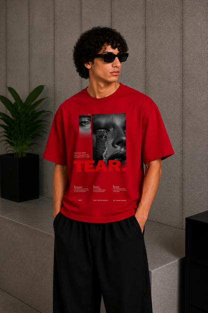 Tear Tee Red