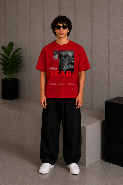 Tear Tee Red