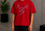 Wing line Tee Red