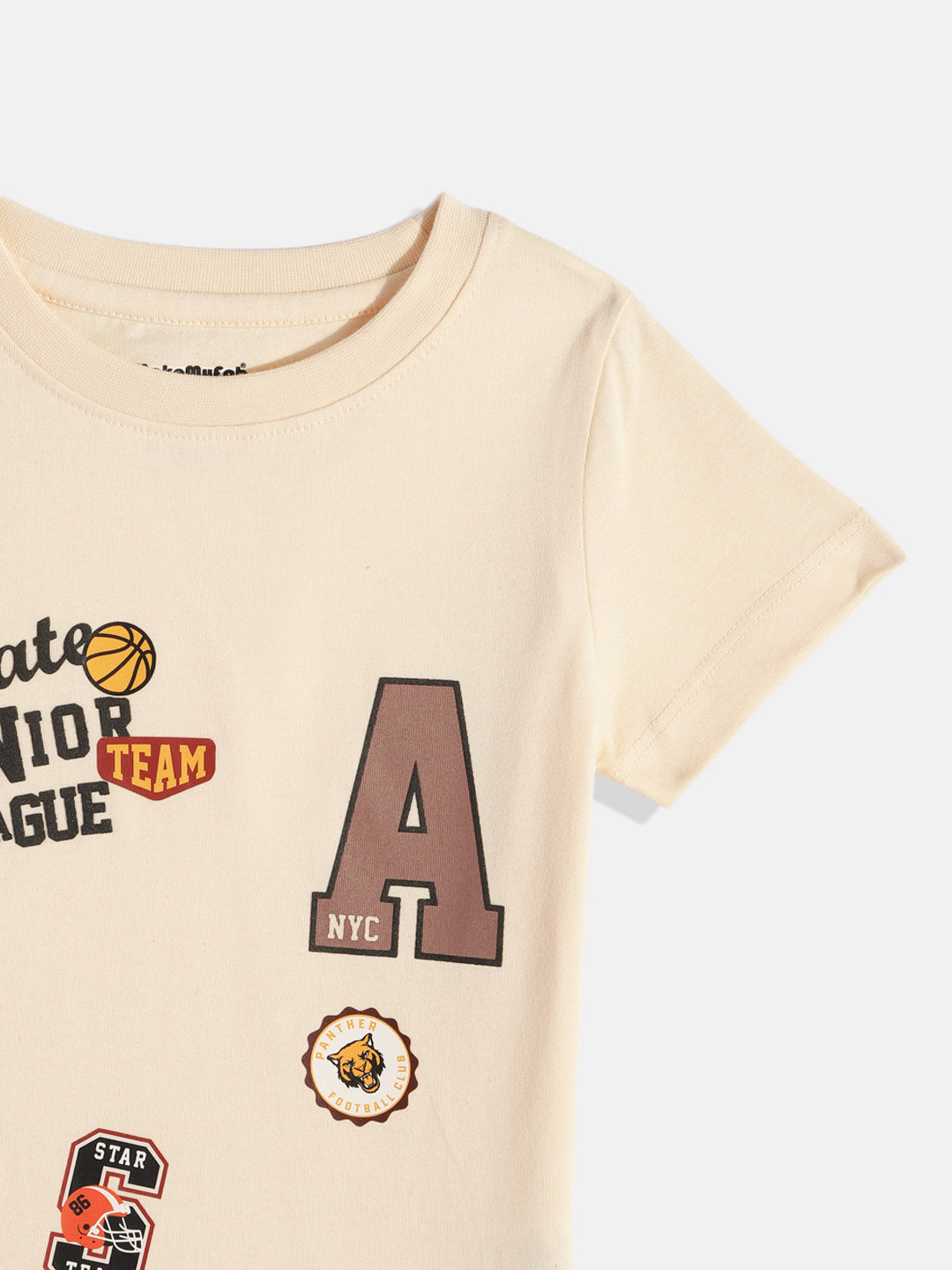 Coolbee Store Kids Boys Clothing Set - Beige (CS005) – additional view
