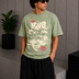 Smoke Signal Tee Green