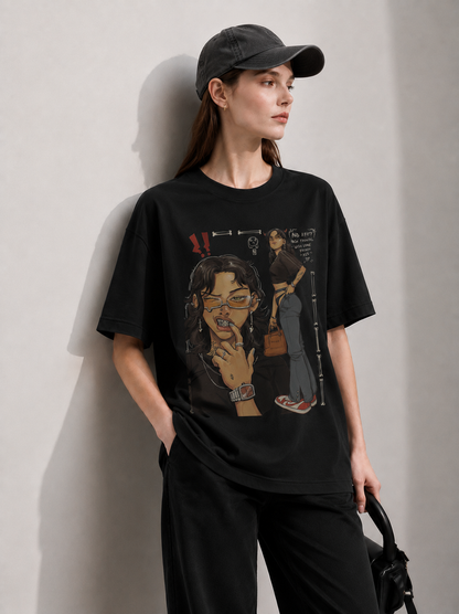 No Save Women Tee Black