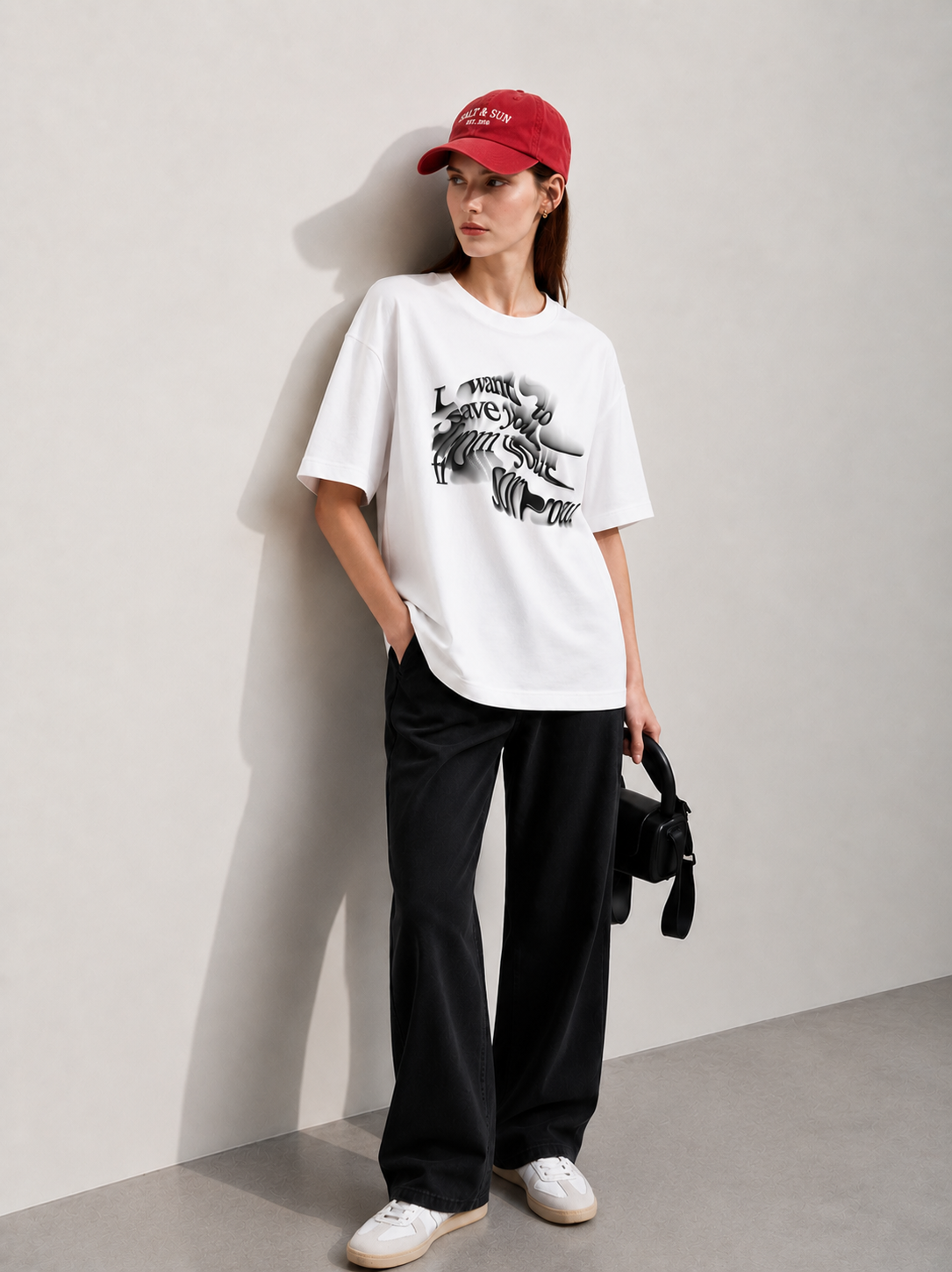 Melt core Women Tee White