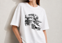Melt core Women Tee White