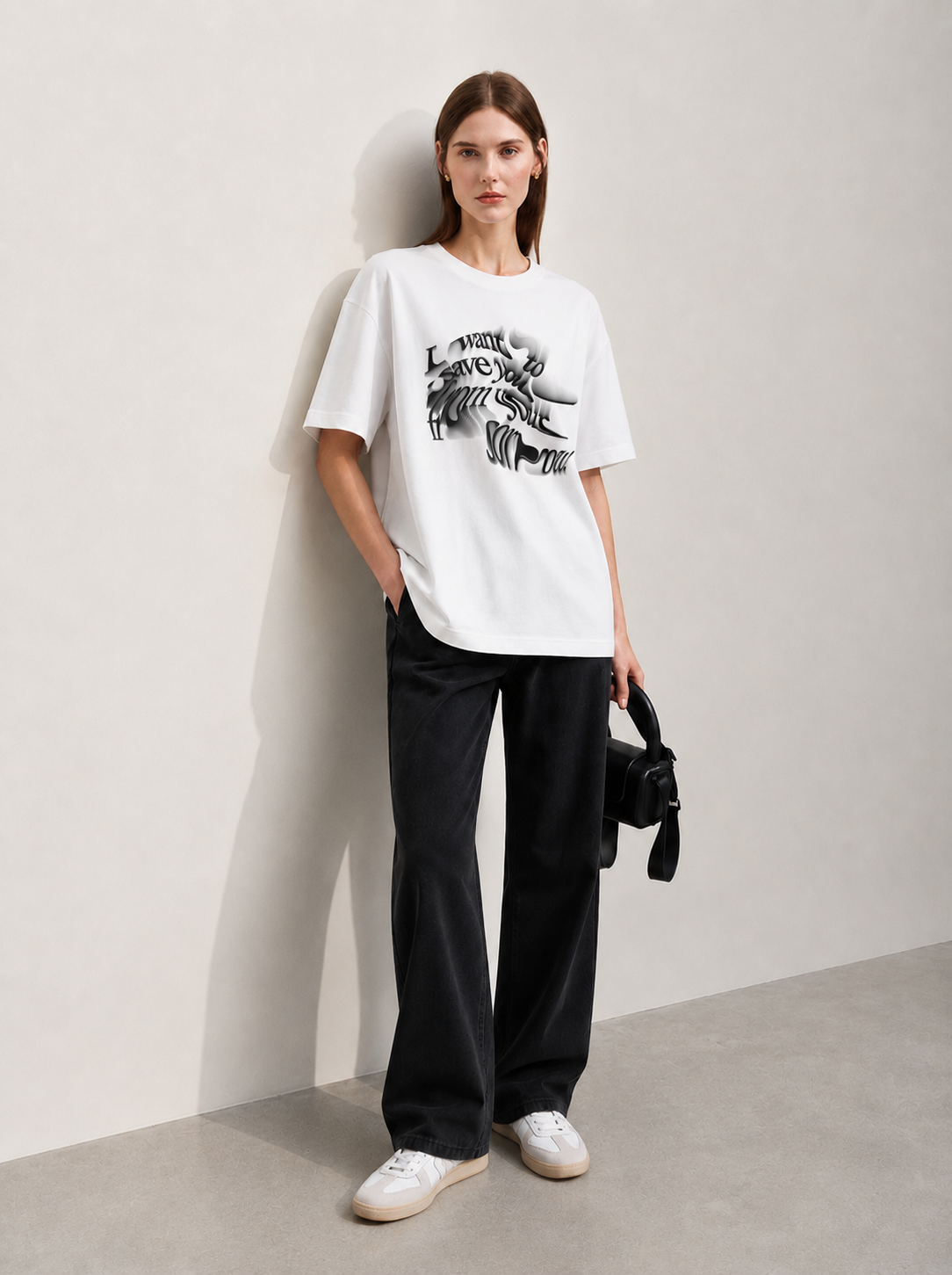 Melt core Women Tee White