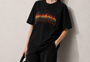 Galaxy Bloom Women Tee Black