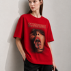 The Dreamscape Women Tee Red