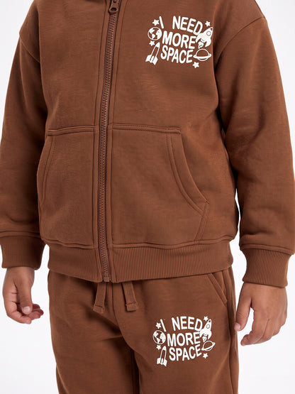 Kids Boys Clothing Set - Brown – Coolbee Store, photo 4 of 6