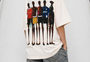 Matchday Abstract Tee White