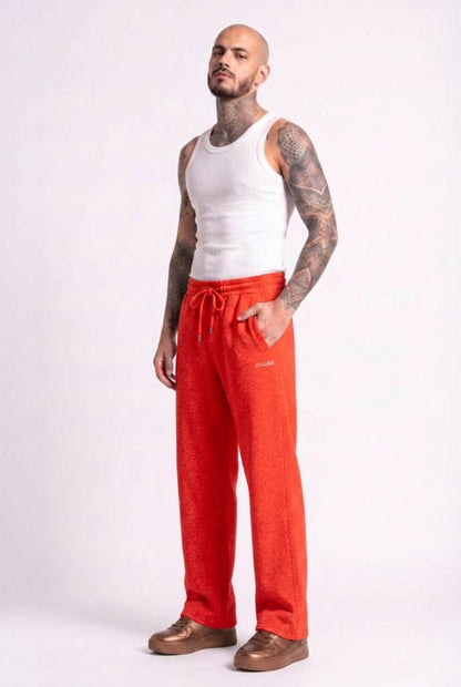 Cool Bee Joggers Orange for Men - Joggers Casual Streetwear India - Detail View