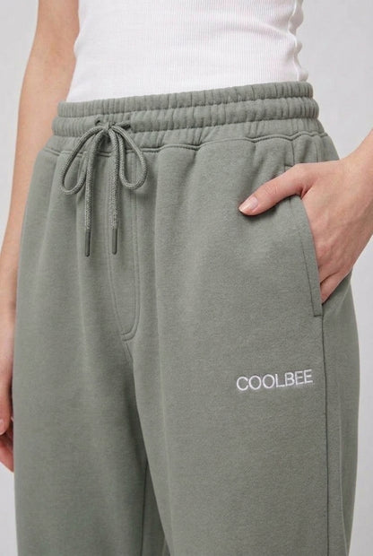 Cool Bee Joggers Green for Women - Joggers Casual Streetwear India - Back View